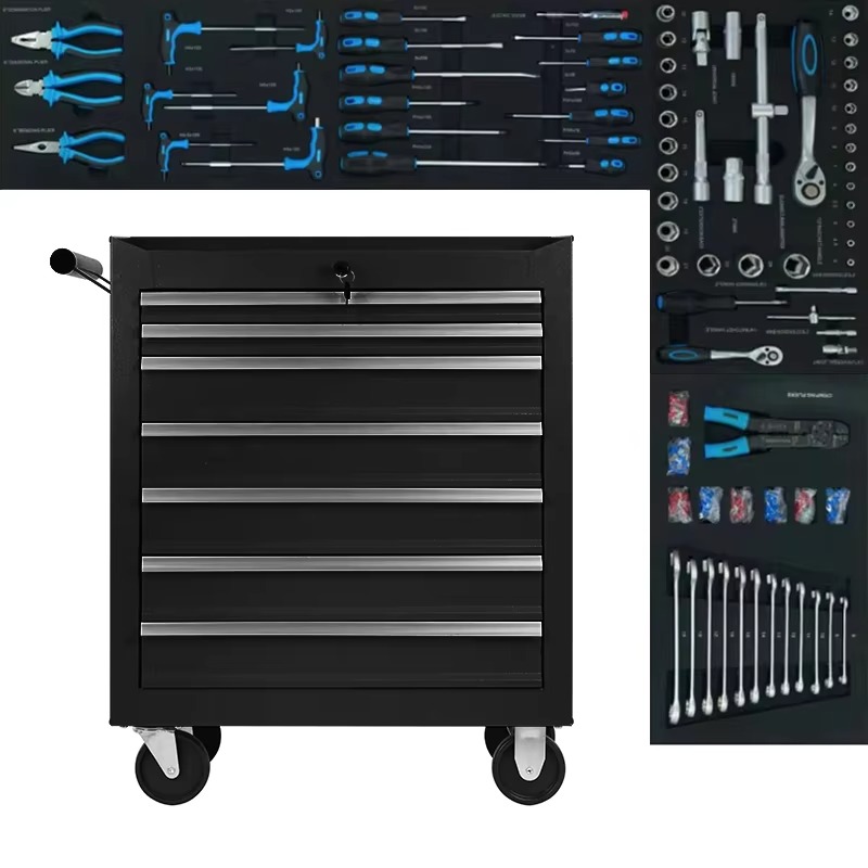 Workshop Garage Tools Manufacturer - Çinli Üretici 7 Çekmeceli Haddeleme Takım