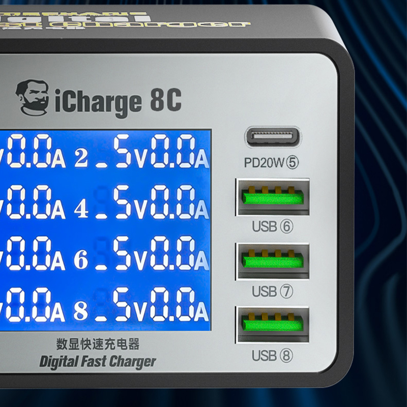 Mekanik hızlı şarj ICharge 8A  - Tools Qc incelemesi ve fiyatı