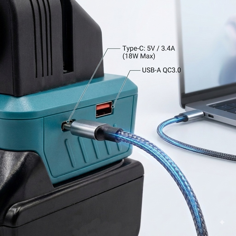 15-21V 10A Pil Dönüştürücü Ada - Tools Qc incelemesi ve fiyatı