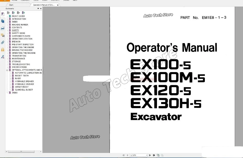 Hitachi için Tam Atölye Kılavu - Workshop Tools Pdf incelemesi ve fiyatı